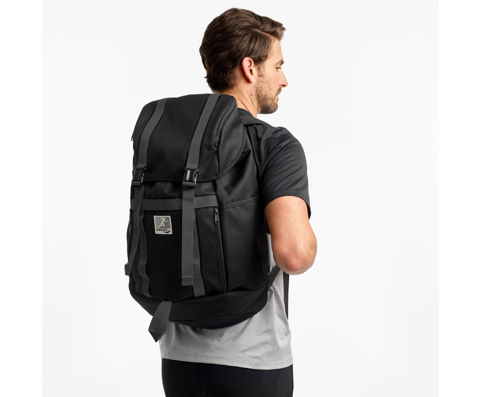 Mochilas Saucony Overhaul Hombre Negros | México 682YXFU